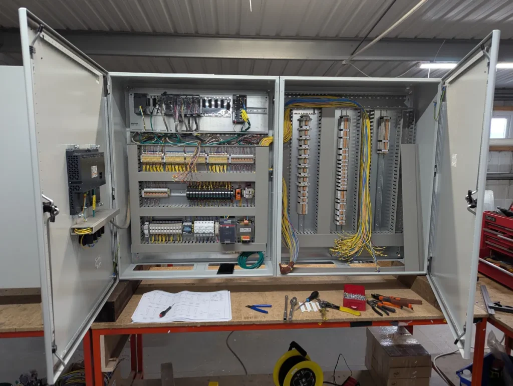 ICA Panel with PLC-based automation and field instrumentation integration